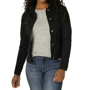 Lee Riders Women's Classic Black Jean Jacket